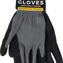 Jacent Multi-Purpose Gloves With Nitrile Coating, Lightweight and Durable - One Size Fits Most