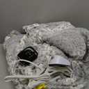 Bearhug Electric Heated Throw Blanket 50" x 60", Reversible Faux Fur & Sherpa, 6 Heating Levels & 4H Auto Off, Over-Heat Protect, ETL Certification, Machine Washable (Snow Leopard)