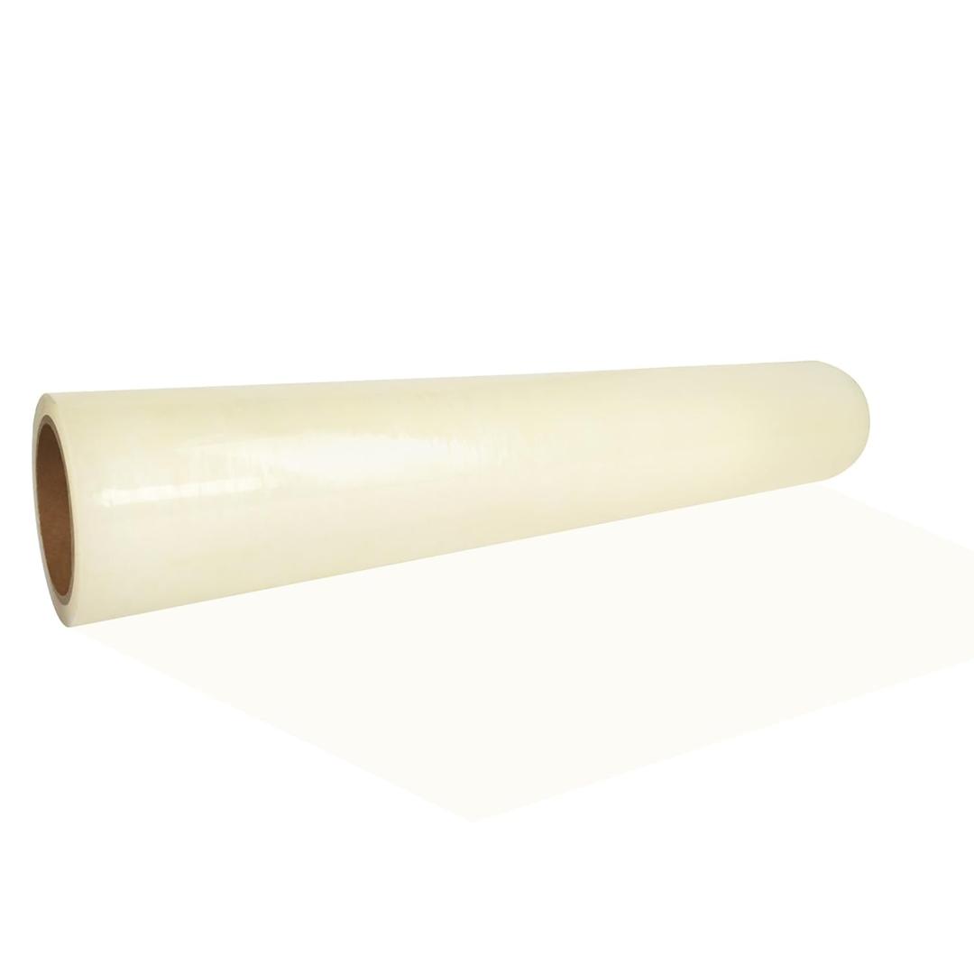 ADHES Carpet Protection Film,Clean Removal,24" x 200',Clear Self-Adhesive Surface Protective Film
