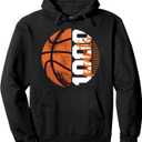 1000 Points Basketball Scorer High School Basketball Player Pullover Hoodie