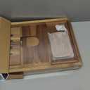 Temple Spring Acacia Wood Bathtub Tray Caddy for Tub Expandable Bath Tray with Solid Book Stand Wine Holder and Non-Slip Pads Includes Soap Dish and Spa Accessories Luxury Hardwood Bath Gift Set