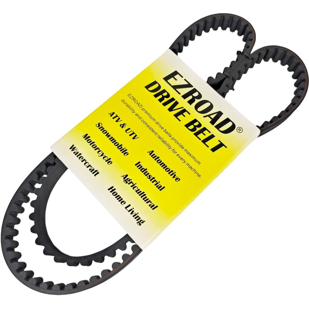 EZROAD 137T 1" Rear Drive Belt 40024-07 Compatible with Harley-Davidson 2007-2008 FLHP FLHPE FLHR FLHRC FLHT FLHTC FLHTCU FLHTP FLHX FLTR Road King Street Electra Glide FLHRS FLHTCUSE2 FLHTCUSE3 CVO