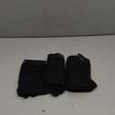 INNERSY Women's Bikini Period Underwear Cotton Menstrual Leakproof Panties 3-Pack (Medium, Pure Black)