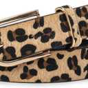 Leopard-Belts for Women Belts for Jeans-Cheetah-Print - Belt