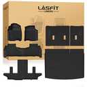 LASFIT Floor Mats & Cargo Liner with Backrest Mat 2021-2026 & Only 7 Seats (Not for 8/9 Seats) for Chevy Suburban/GMC Yukon XL (Only Yukon XL, Not Fit Yukon)/Cadillac Escalade ESV (Not Fit Escalade)