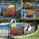 Heavy Duty Pool Storage Bag Kit, Floating Mesh Organizer for Pool Toys, Noodles, Floats and Swim Gear, Outdoor Storage