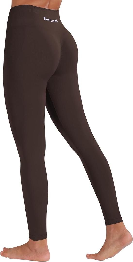 Sunzel Scrunch Butt Lifting Leggings for Women High Waisted Seamless Workout Leggings Gym Yoga Pants (M)