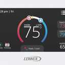 Lennox 17G74 CS7500 ComfortSense 7500 White Commercial Programmable Universal Multi-Stage Full-Color LCD Touchscreen Display Thermostat ASHRAE IECC FDD Compliant