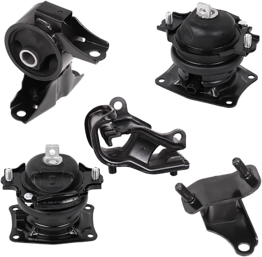 Set of 5 Engine Motor Mount &Transmission Mount Compatible with Honda Odyssey EX-L EXL Touring 2005 2006 V6 3.5L, OE: A4555 A4559 A65026EL A4583EL A6582