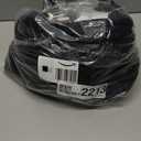 Yeokou Women's Casual Full Zip Up Sherpa Lined Hoodie Sweatshirt Jacket Coat (X-Large, Black)