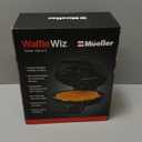 Mueller Heart 5 Waffle Maker, Waffle Iron, Adjustable Browning Control & Nonstick, Cool Touch Handle, Easy to Clean, Small Kitchen Appliances