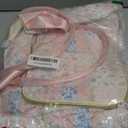 Large Bible Bag Quilted Bible Cover Case Kit for Women Church Bag with Shoulder Strap Study Supplies Christian Gifts(Spliced Flower)