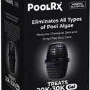 PoolRx Pool Unit #101066 6 Month Algaecide Treats 20k-30k gallons, Black