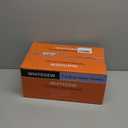 WHITEDEW Fall Protection Premium Safety Harness with Shock Absorbing Lanyard, Vented & Padded Shoulder, Legs & Back  Upgrade 4 Quick Buckles (Orange)