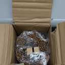 ARLO BLINDS Sheer Bamboo Roman Shades with Valance - Tuscan, 30" W x 74" H - Light Filtering Cordless Blinds for Interior Windows - Real Natural Bamboo Material - Mounting Hardware Included