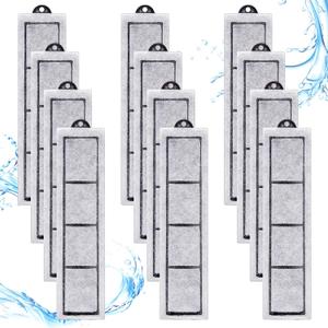 12 Pcs Filter Cartridges Replacement Refill Compatible with RF-S for Desktop Aquariums
