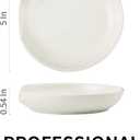 10 x Gomakren Spoon Rest Spoon Holder for Stove Top, Valentine Spoon Rest Large Ceramic Spoon Holder, Utensil Rest for Spatula Fork Ladles Spoons Tongs, Kitchen Counter Framhouse Decor, Cream White