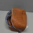 BOYATU Travel Makeup Bag for Women: Large Capacity 3-Piece Quilted Cosmetic & Toiletry Organizer - 2 Detachable Pouches Expand Storage by 50%, Open Flat for Easy Packing, Waterproof PU Leather(Brown)