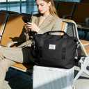 Travel Duffel Bag, Sports Tote Gym Bag, Shoulder Weekender Overnight Bag for Women