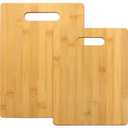 2-Piece Bamboo and Poly Cutting Board Set – Eco-Friendly Bamboo