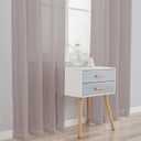 Extra Long Sheer Curtains, Light Filtering Grommet High Ceiling Drapes, 2 Story Curtains for Living Room and Loft(1 Panel, Brown, 52"x168")