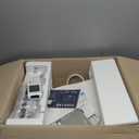 Bio Bidet BB2000 Electric Bidet Toilet Seat, Warm Water with Air Dryer, Heated Seat with Sensor and Slow Close Lid, Night Light, Remote Control, Round, White