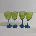CORE 10.1OZ WINE GLASS GREEN 4PCS