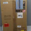 Dry Erase Board for Wall, 24'' x 18'' Decorative Magnetic Magent Board, White Board, Display Board for Home Office Decor - Black Marble