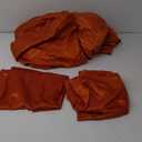 VACVELT 3pcs Extra Deep Pocket Satin Fitted Sheet Set Full Bed Set, Burnt Orange Bottom Sheet Fit 18-24 Inch Deep Pocket Mattress, Silky Bedding Set Soft & Ultra Deep Fitted Sheet & 2 Pillowcase