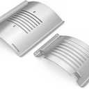 Flame Broiler Kit for Pit Boss Platinum KC Combo Charleston 1020 Pellet Smoker Grills Heat Deflector Diffuser for PB1285KC PB1020NX, Includes 60355 Flame Broiler Main Plate and 31141 Slide Cover