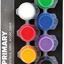 DecoArt Americana Multi-Surface Satin Paint Pots, Primary