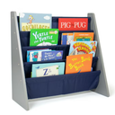 Humble Crew Newport Kids' Bookshelf 4 Tier Book Organizer Navy/Gray