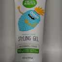 Fresh Monster Kids Hair Styling Gel, Medium Hold Alcohol-Free, Natural Hair Gel for Kids & Toddlers (6oz.)