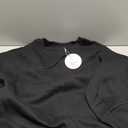 ANRABESS Women Oversized Sweatshirts Thumbhole Long Sleeve Hoodies Shirts 2025 Fall Side Slit Pullover Top Teen Y2k Outfits. Black, Small