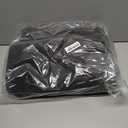 PURRUGS Dirt Trapping Door Mat 32" x 47", Non-Skid/Slip Machine Washable Microfiber Entryway Rug, Dog Doormat, Super Absorbent Welcome Mat for Muddy Wet Shoes and Paws, Charcoal