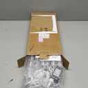 Brightown Icicle Lights Outdoor 20ft with Remote - 20 Tubes 100 LED Iced Tube Christmas Lights, Waterproof Icicle Decor Outdoor Indoor for Tree Patio Roof Holiday Decor, Cool White