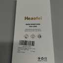 Heaofei Rectangle Case for iPhone 16 Case for Women Girls Boys, with Iridescent Wave Pattern and Cute Candy Color Design, Kawaii Aesthetic Girly Protective Phone Cover, Light Blue