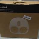 Nekteck Shiatsu Foot Massager Machine with Heat, 2026 Upgraded FSA Eligible Air Compression Deep Kneading Therapy Feet Massager, Improve Blood Circulation and Foot Wellness Massage Tools HSA Eligible (Brown (Regular))