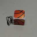 Basketball Alarm Clock for Kids Boy Girl 7 LED Color Changing Wake Up Clock Home Decor Bedroom Digital with Temperature Display (Baseball Theme)