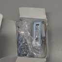 Bifold Door Hardware Repair Kit - 2 Pack Bi-fold Sliding Closet Doors Replacement Parts Include Top & Bottom Bracket, 3/8" Pivot, 7/8" Guides Wheel, for Folding Pocket Door Accordion