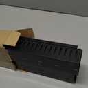 ZhiYo H2in x W2.4in Professional Server Rack Cable Management Raceway, 95in (4X L23.6in) Cable Raceway Kit, Electrically Safe PVC, Open Slot Wire Hider for Under Desk/Computer/Network Cords (Black)