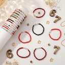 48 Pcs 6 7 Meme Bracelets Gift Bulk