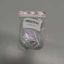 for Chevy Key Fob Cover, Soft TPU Protection Key Fob Case Fit for Chevrolet Equinox Camaro Cruze Malibu Sonic Volt Park Impala GMC Terrain Buick Encore Allure Regal (Silver Purple)