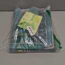 2x4 Washable Teal Throw Rugs for Entryway Indoor - Washable Non Slip Kitchen Rug, Boho Floral Small Carpet for Bathroom, Powder Room, Non Slip Low Pile Stain & Fade Resistant Indoor Décor