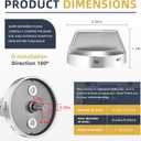 AMI Parts DG94-03500A/Z Stove Knob Replacement for Samsung and DG94-04167 DG94-03500U Gas Stove Knobs -Models NX60T8111SS NX60T8311SS NX60T8711SS for Oven Burner Top Stove knobs 1pcs