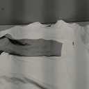 Mens Layered Shirt Waffle Longsleeve Cotton Faux 2-Piece Casual Pullover with Pocket  (Medium, White)