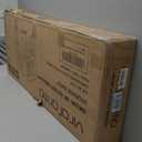 Over The Toilet Storage Cabinet, Farmhouse Storage Cabinet 32 Inches Width Over Toilet with 2 Barn Door and Toilet Paper Holder Stand, White Toilet Rack for Bathroom, Laundry, Restroom (Brown)