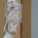 ZGLAOJT 3 Light Vintage Vanity Light Gold Bathroom Light Fixtures Over Mirror.