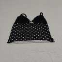 Women Polka Dot Cami Shirt Y2K Lace Trim Spaghetti Strap Tank Top Sexy Going Out Crop Tops S