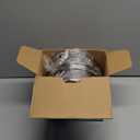 8 Inch Cake Pan Set of 3, E-Far Stainless Steel Round Layer Cake Baking Pans with Parchment Rounds & Side Liner Roll, Non-Toxic & Healthy Metal Cakes Tin, Straight Side & Dishwasher Safe